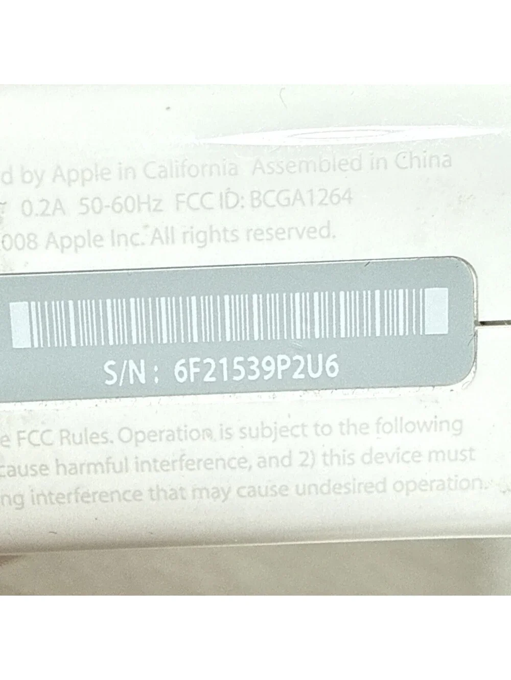 GENUINE Apple Airport Express A1264 54 Mbps 10/100 Wireless N Router (MB321LL/A)